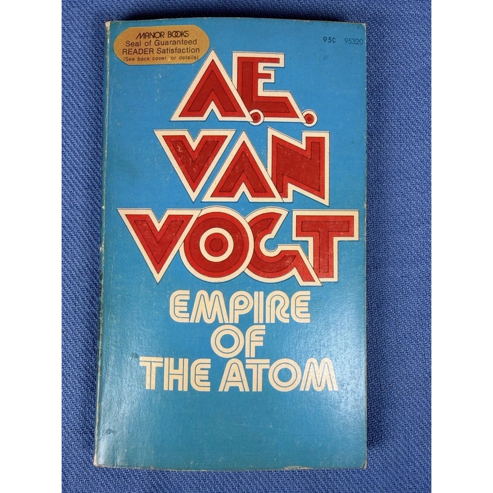 Empire of the Atom A.E. Van Vogt Vintage Sci-Fi Paperback Manor Books